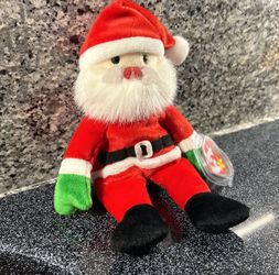 Santa Beanie Baby
