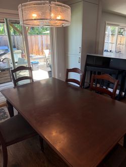 Table and chairs