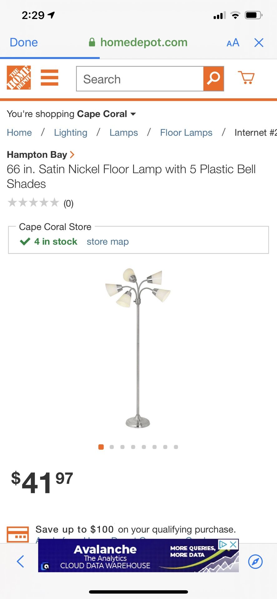 Floor lamp