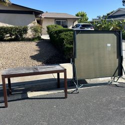 Free Ping Pong Table And Patio Table