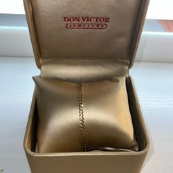  14k Women’s Curb Bracelet 