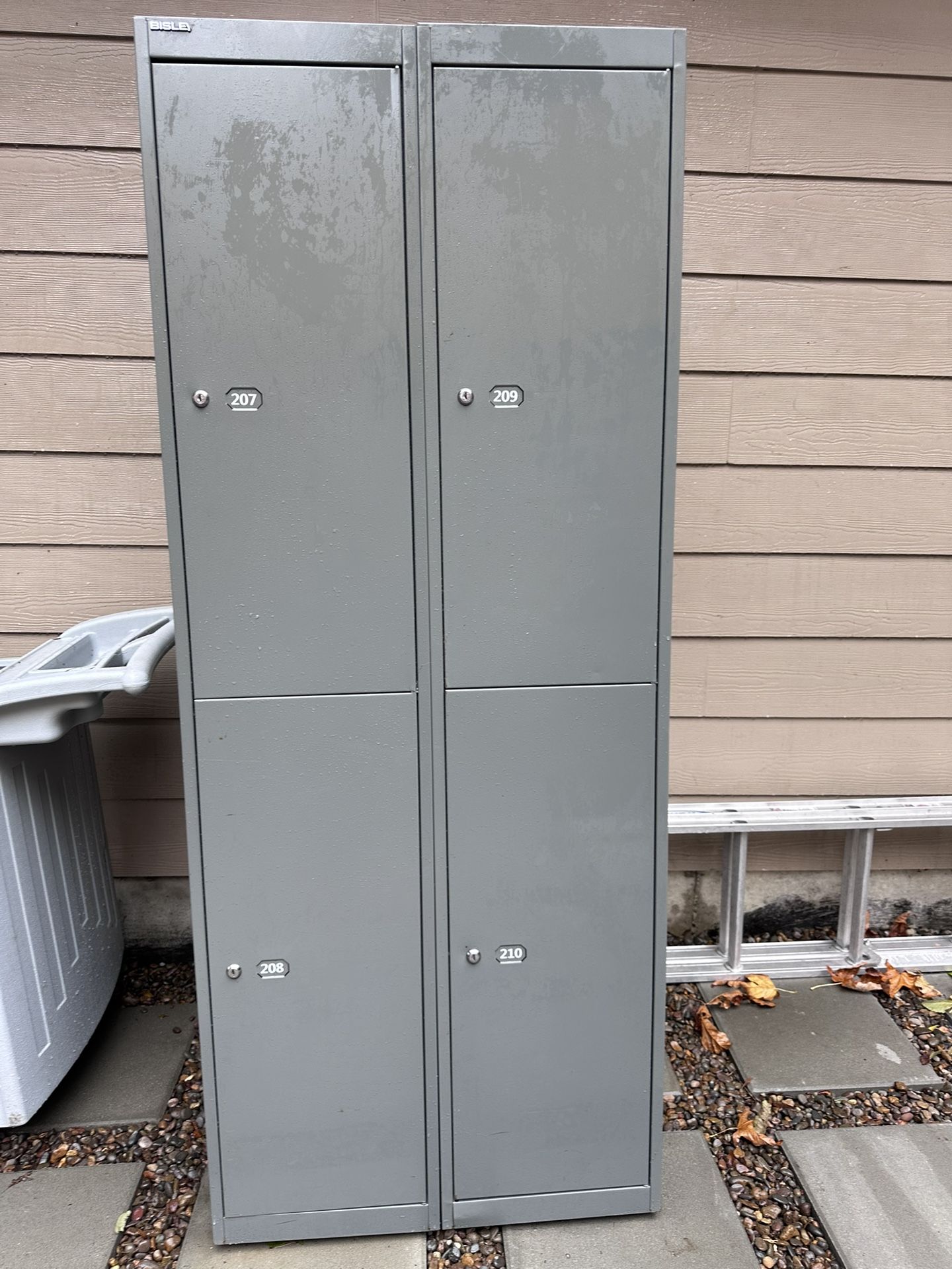 BISLEY steel locker cabinet(USED)