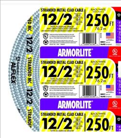 12/2 MC CABLE ELECTRICAL WIRE