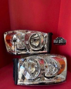 Dodge Ram 2006. 2008 headlights.