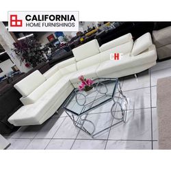 Modern 2-Piece L-Shaped Sectional Sofa Set with Chaise