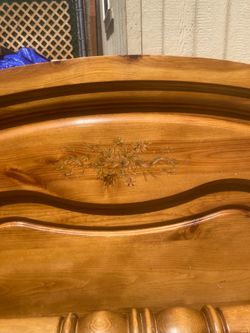 Headboard and footboard