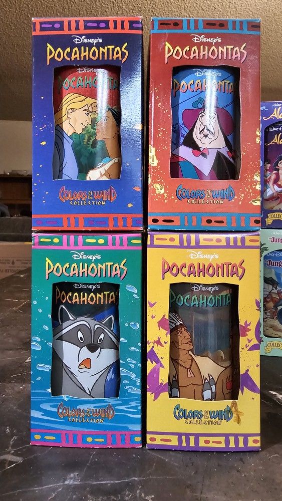 Pocahontas Collector Series Cups