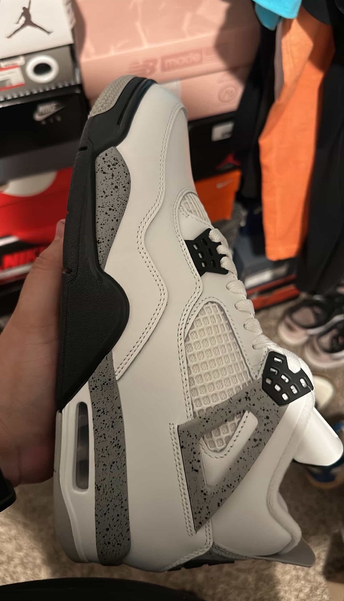 Jordan 4 White Cement Size 11