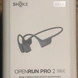 Shokz OpenRun Pro 2 Mini – Brand New, Sealed (Black)