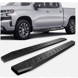 Fit 2019-2022 Dodge Ram 1500 New Body Crew Cab Raptor Black Running Boards Steps