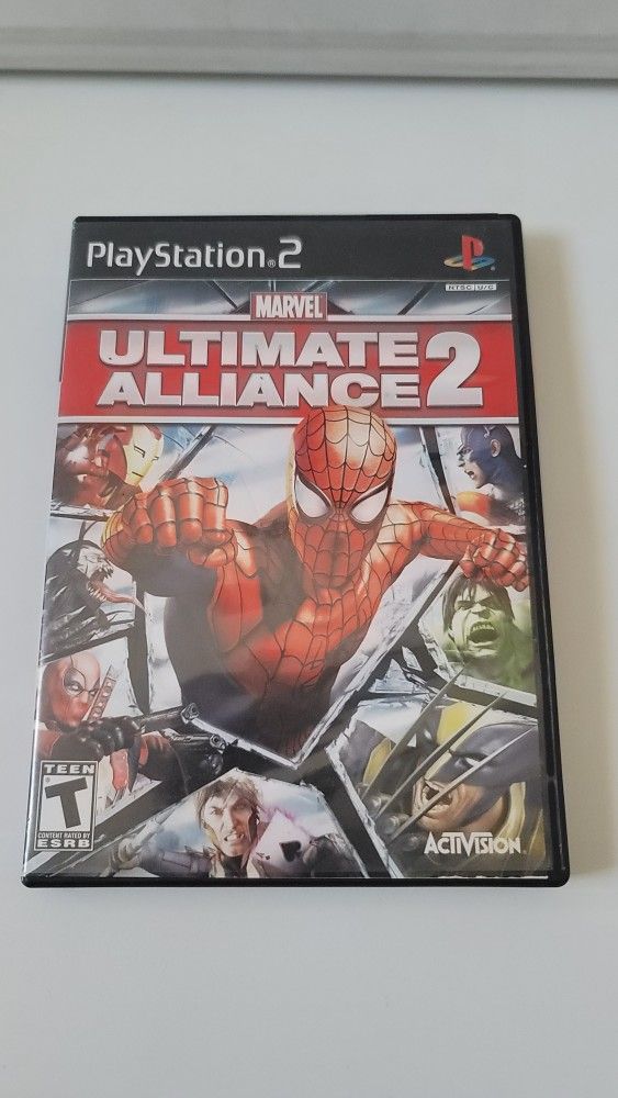 Marvel Ultimate Alliance 2 PS2 Playstation 2 Complete CIB