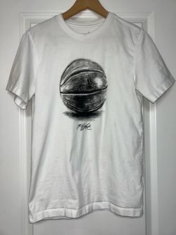 Jordan Flight Basketball Graphic T-Shirt White