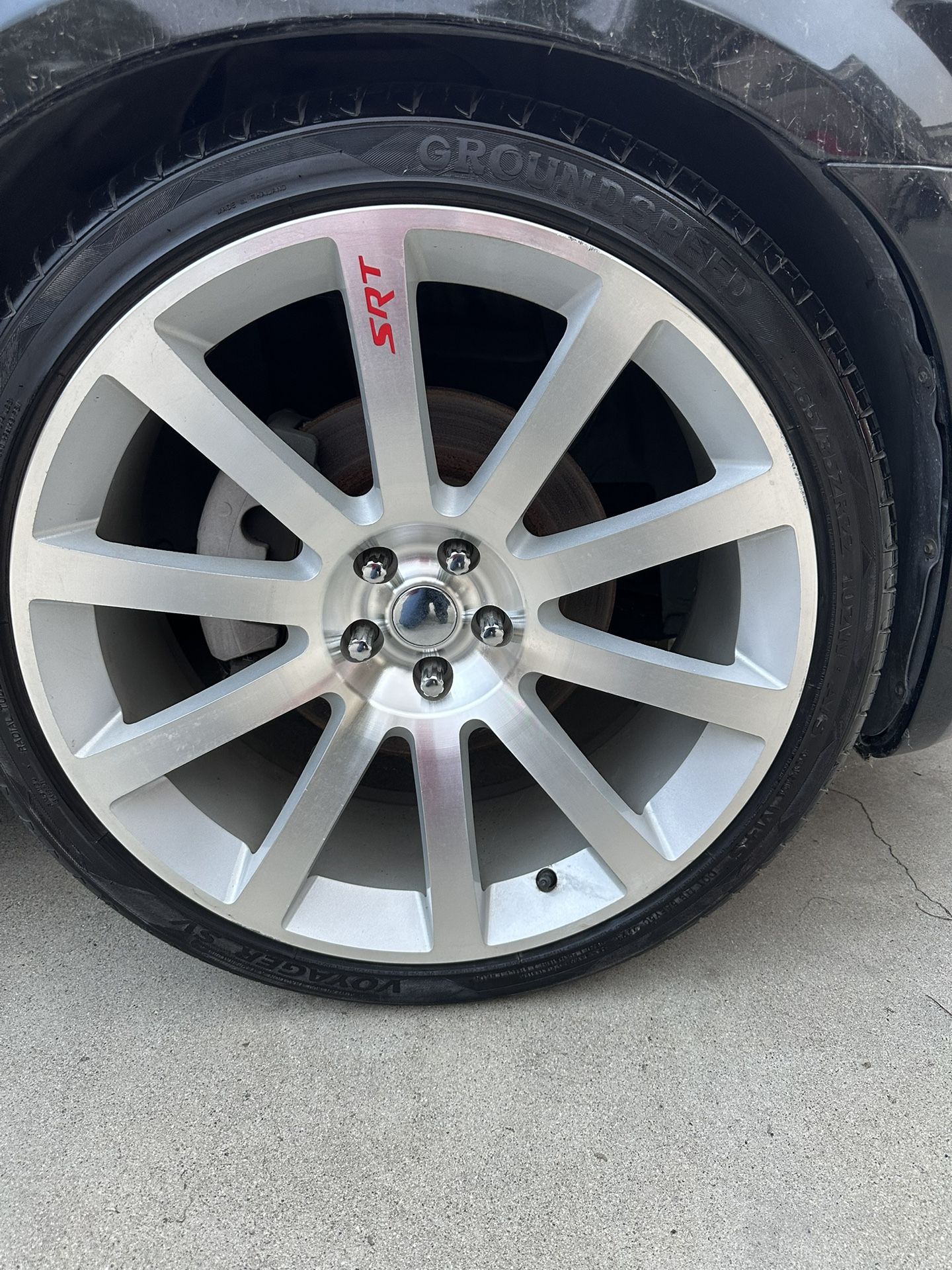 Auto Parts Set Of Rims And Tires