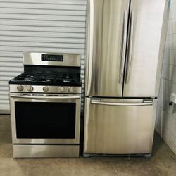 Samsung Refrigerator + Stove Set – Great Deal!