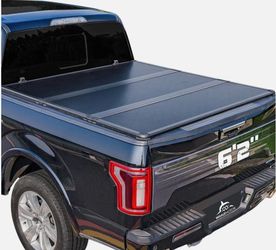 LA Zona Auto Parts 2015 to 2026 Chevy Colorado Canyon 6 feet long Bed Tri fold Tonneau Cover Tapa Dura Para Caja 