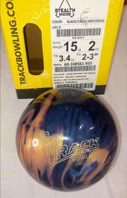 15LB Track Stealth Mode Hybrid Bowling Ball