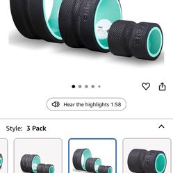 Chirp Wheel Foam Roller Mint Color Great Shape Like New