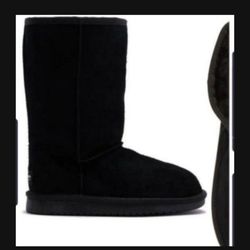 New Girls Koolabura By Uggs Koola Faux Fur Talk Boots Size 1 Botas De Nina