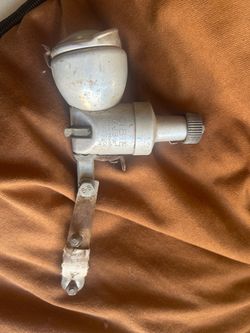 Vintage French fork mount bicycle light