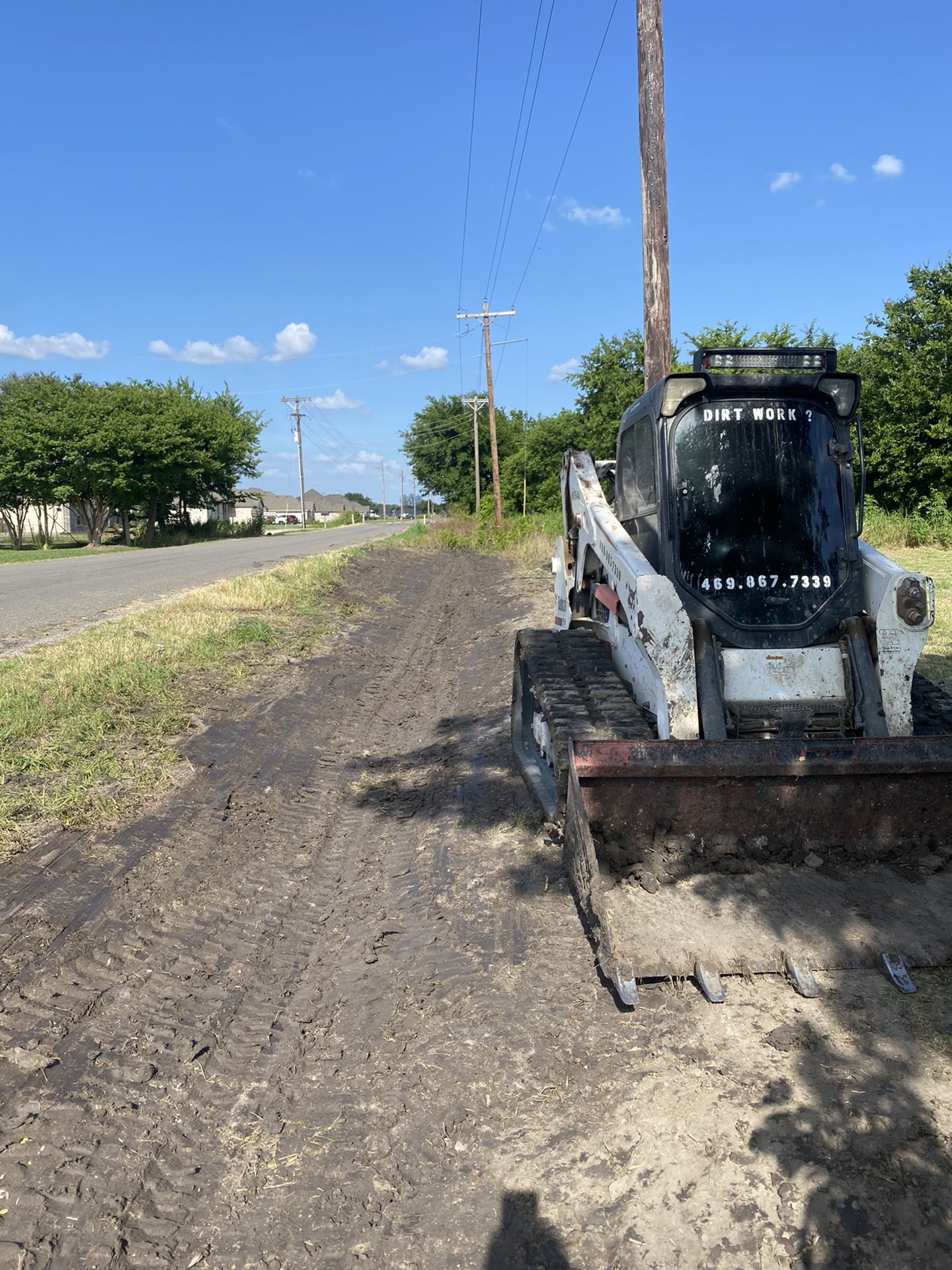 Skid Steer Work ( Dirt Work )