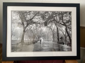 Black And White Art Picture;  Nice Frame