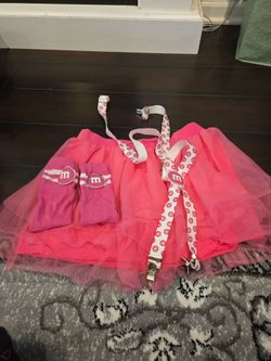 Girls M&M Costume