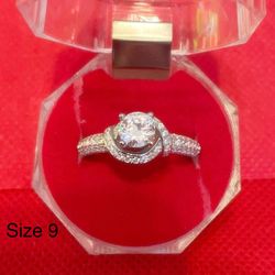 Engagement Ring With Box 