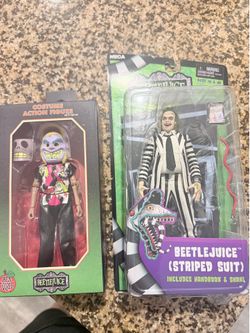 Beetle juice action figures