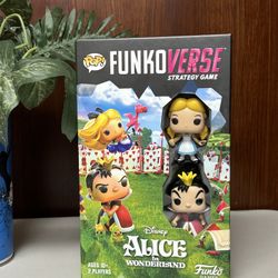 Funko Funkoverse Alice in Wonderland Chase Board Game