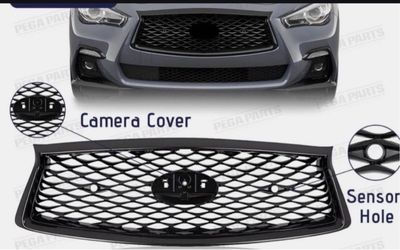 2018-2024 Infiniti Q50 Front Grille Black Diamond Mesh