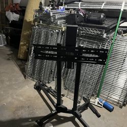 Rolling TV Stand