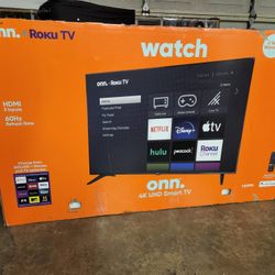 Tv Onn Roku 65", 4k, HDR, Smart, Excellent 