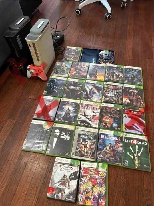 Xbox 360 Bundle And Games