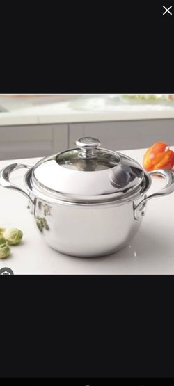 OLLA DE 4 QT DE ACERO INOXIDABLE 5-PLY VIDA SANA PRINCESS HOUSE 🌻 🌾