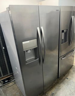 Counter Depth Frigidaire Side by Side Stainless Steel Refrigerator