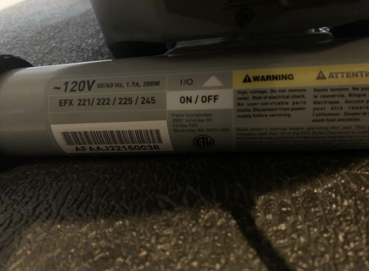 Precor Elliptical EFX 221 for Sale in Renton WA OfferUp