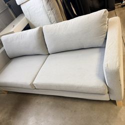 IKEA Sofá Couch Light Gray Cover Washable 