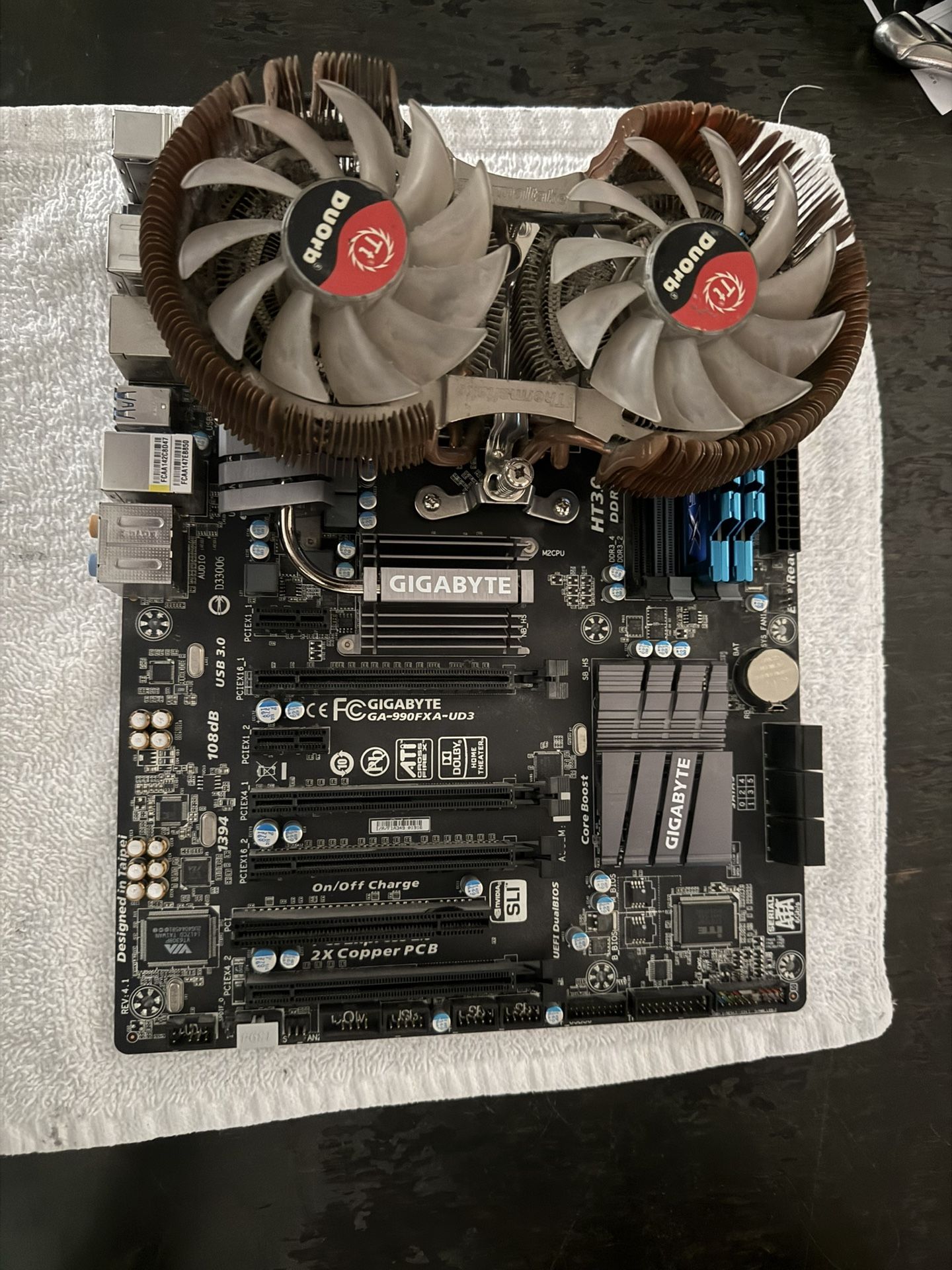 Motherboard Processor Ram Heat Sink