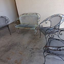 Wrought Iron Patio Ser ☆RARE☆
