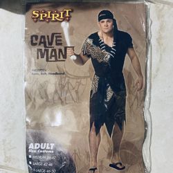 ADULT COSTUME CAVE MAN  SIZE:XL 