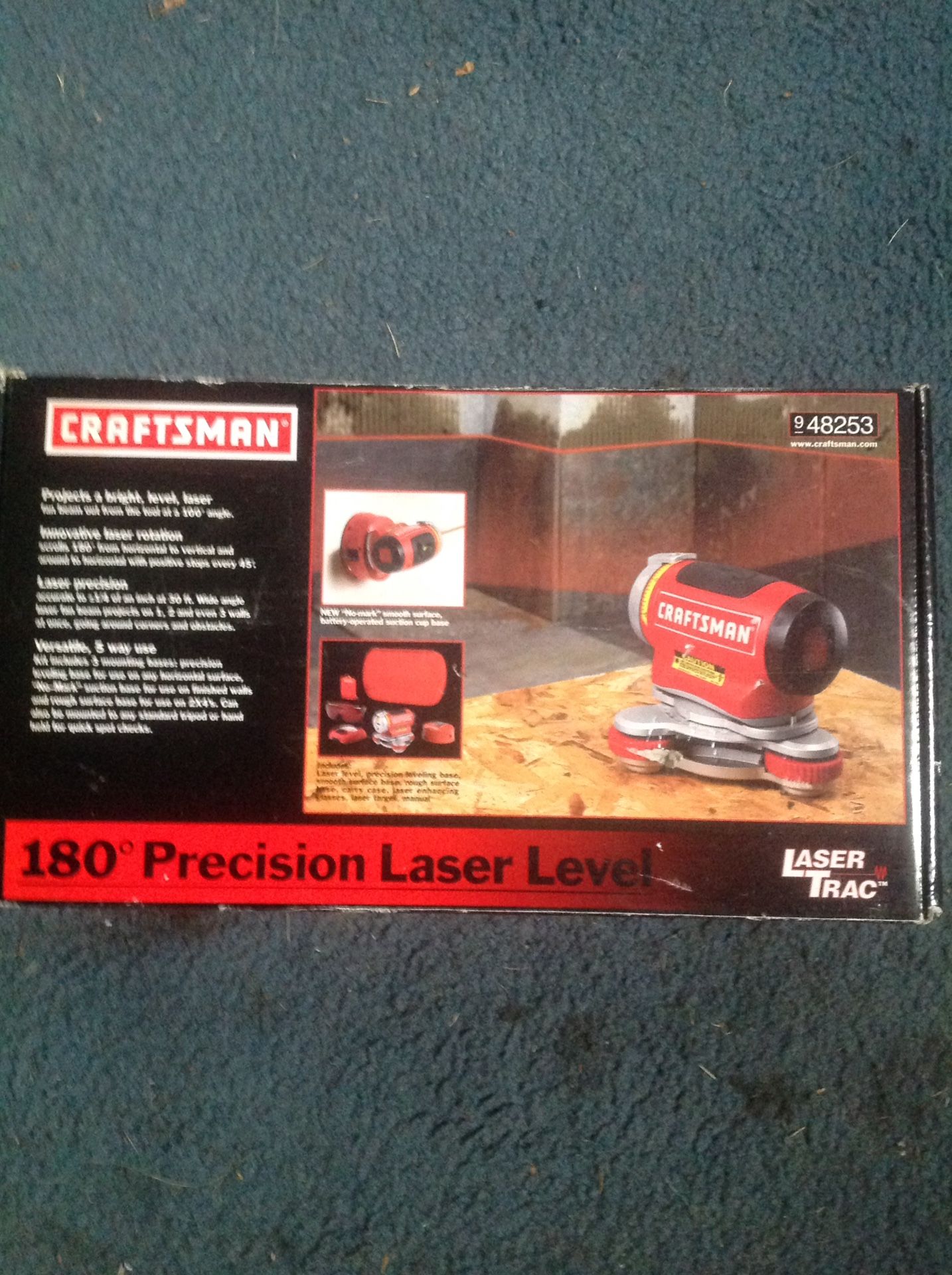 Craftsman laser level, brand new