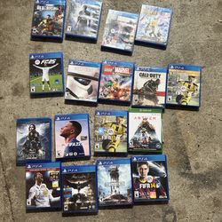 PlayStation 4 disc games
