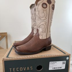Tecovas Women’s “The Marion” In Cafe Pearl Cowboy Boot 8.5