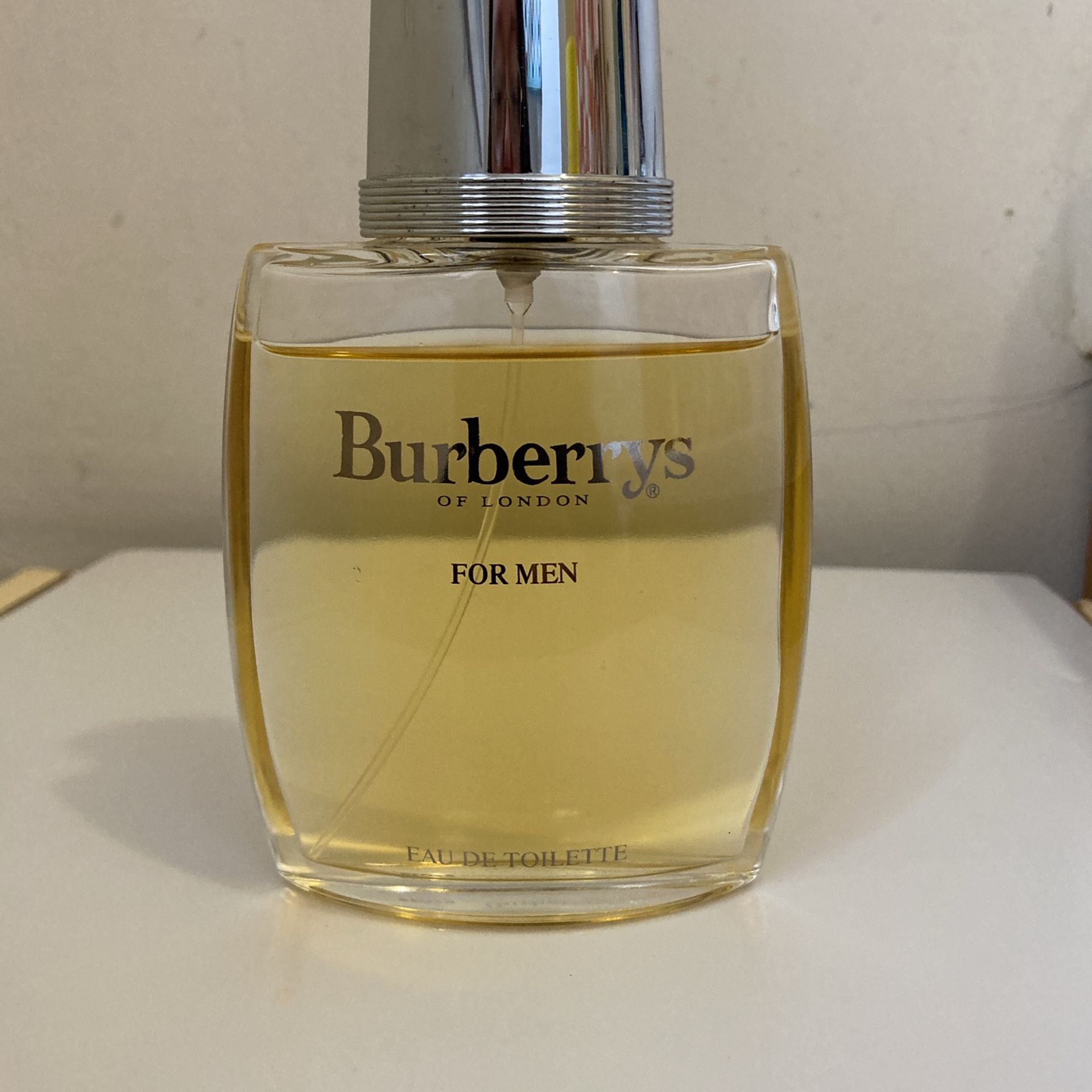 Vintage Burberry Burberrys For Men Eau De Toilette 3.3 Oz