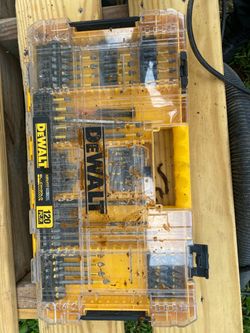 DEWALT 120-Piece Drill and Driver Bit Set