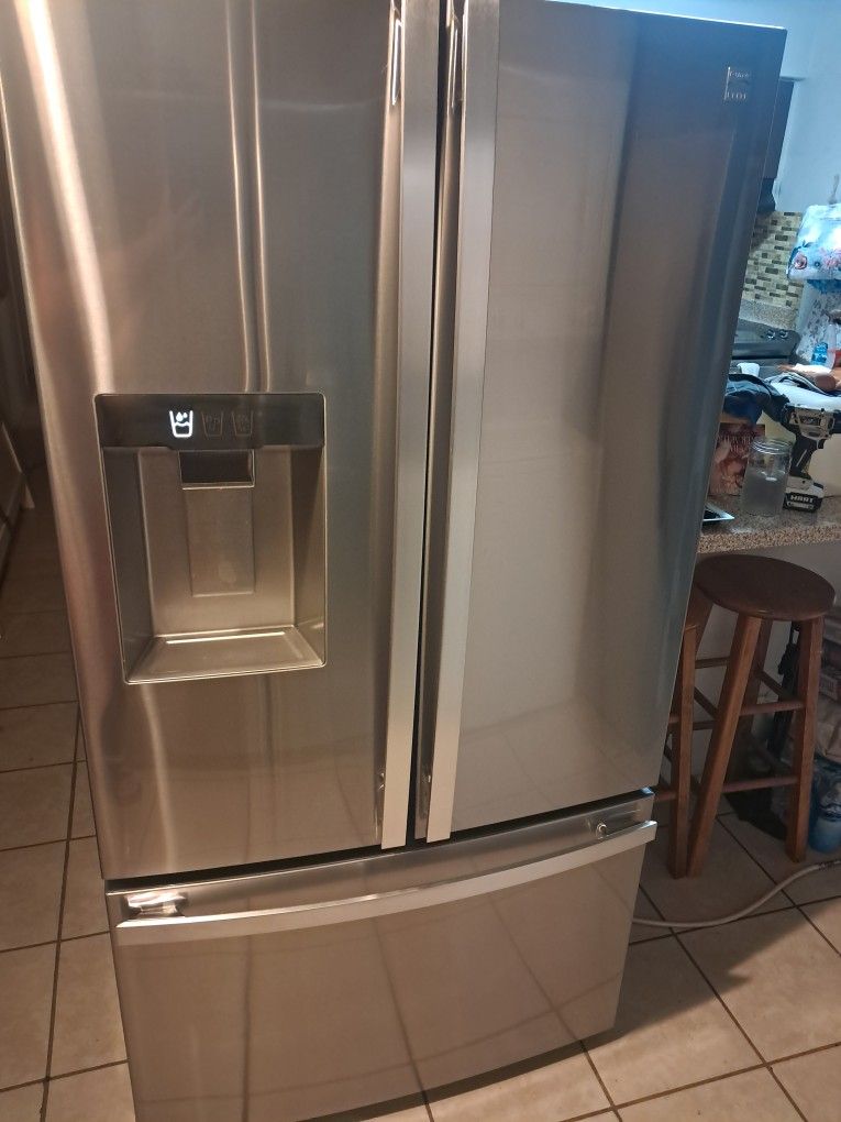 Kenmore Elite French Door Stainless Steel Refrigerator $450