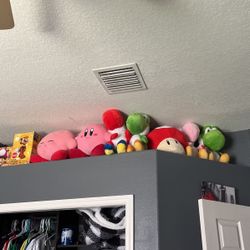 Lots Of Mario Plushies