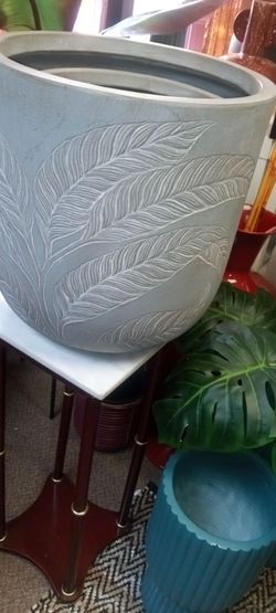 New large fiber clay garden planter's high quality masterpiece very detailed