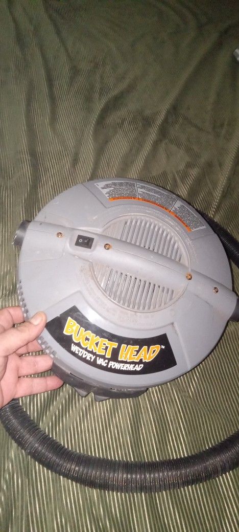 Like New Original Buckethead Shop Vac Wet/dry Vac Head