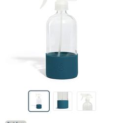 Grove Co Reusable Glass Spray Bottle With Silicone Sleeve